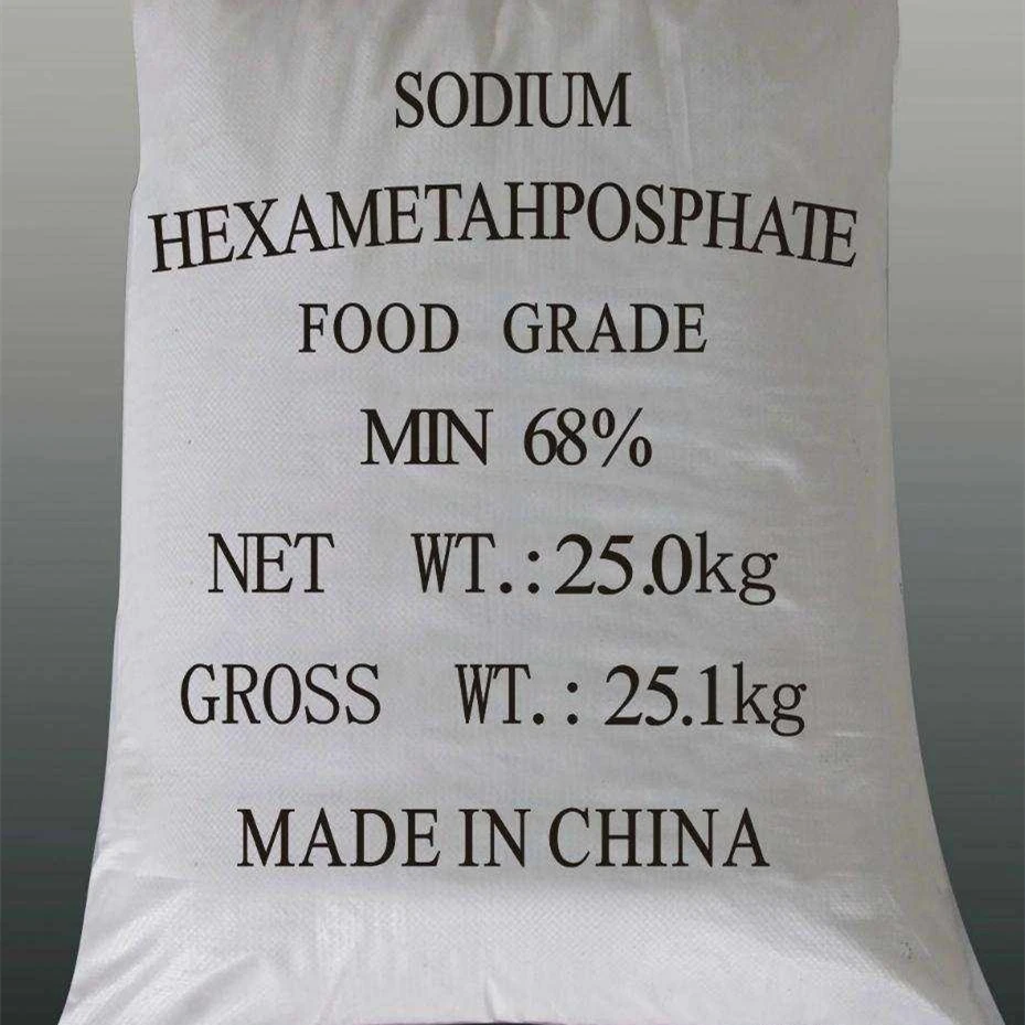 SHMP 68% натрия гексамета фосфат (Na6(PO3)6)