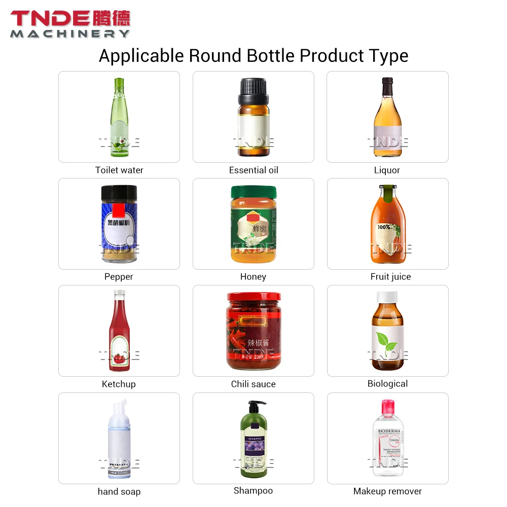 TNDE TD-ARBLM Automatic Pet Bottle Labeling Machine Industry Equipment label applicator machine