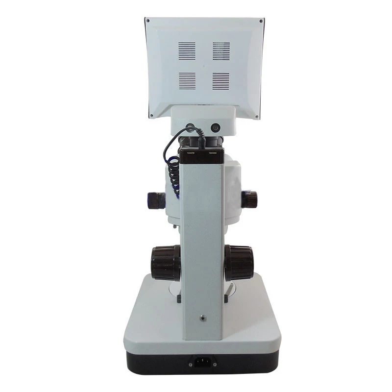 7X-45X Цифровой Видео Стерео микроскоп с непрерывным увеличением и ЖК-дисплеем с экраном камеры