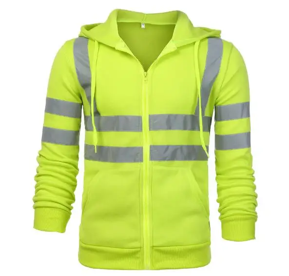  Светоотражающая защитная одежда с карманом Timtex Hi Vis Рабочая Униформа в полоску для работы на открытом