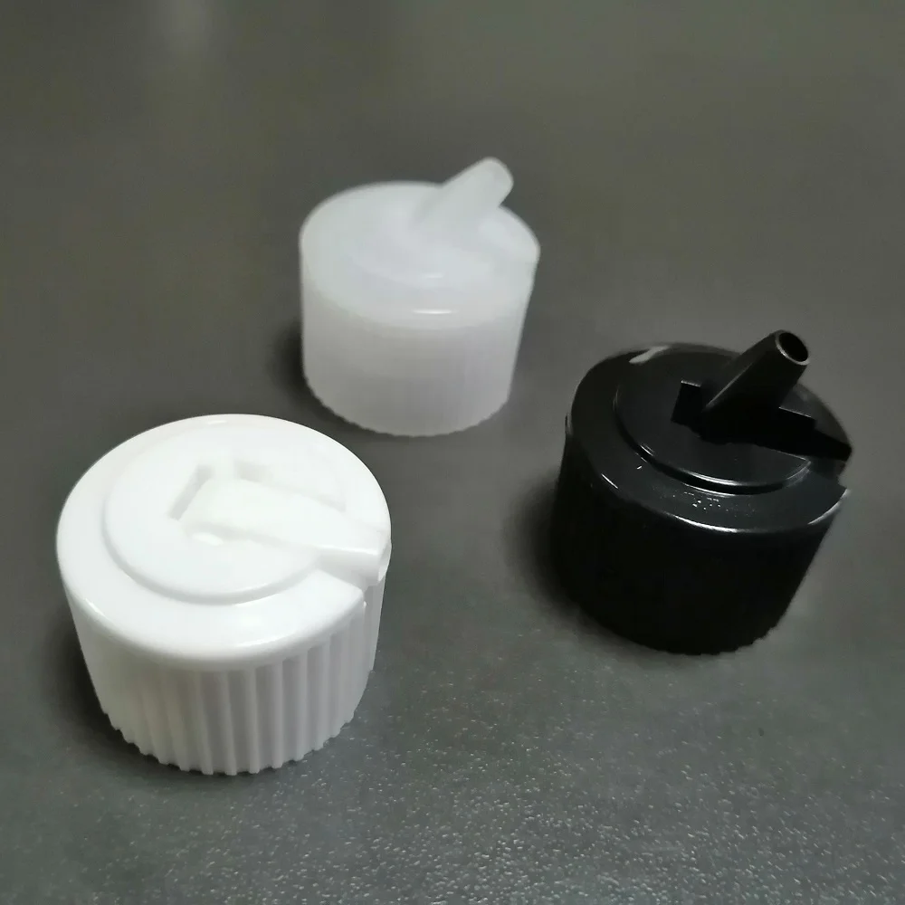 24mm 24/410 plastic flip turret cap