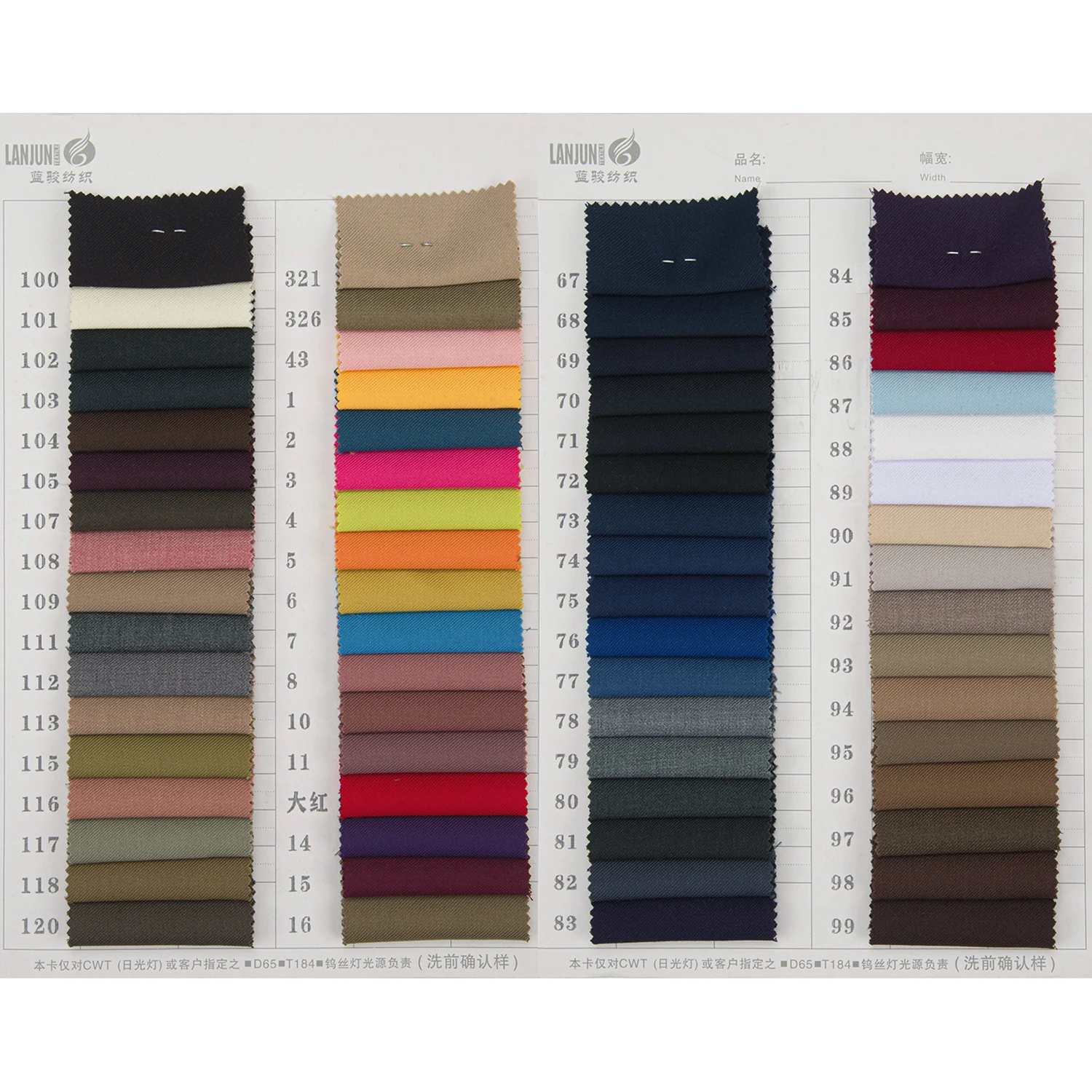 255gsm/150cm TR   New products from the manufacturer twill 80 polyester 20 rayon cotton material  fabric for children