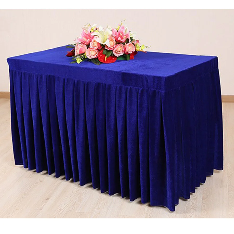 wholesale price per roll pano de fundo de veludo table cover velvet solid color curtain usage backdrop velvet fabric