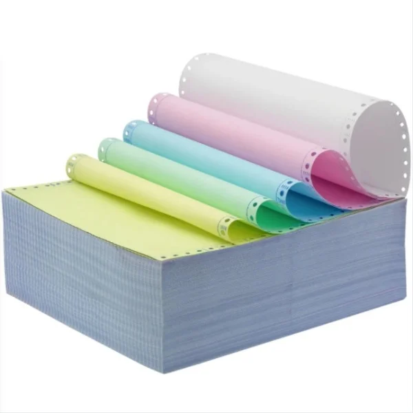China Factory Custom Printing Continuous NCR Paper Carbonless Paper