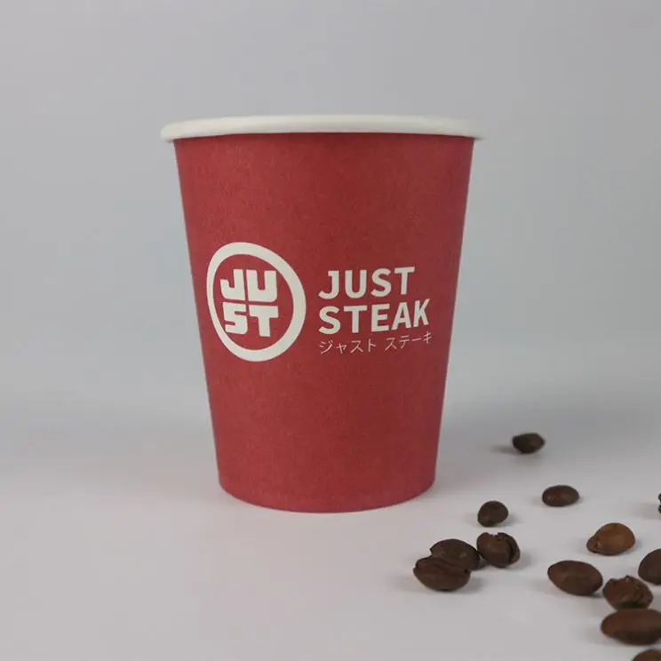 
Hot Sell 8Oz Single Wall Paper Disposable Coffee Cup 