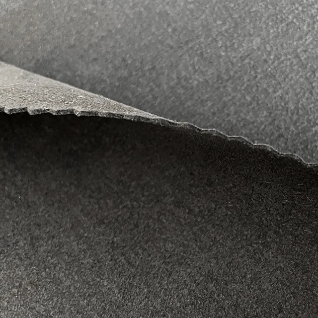 Good Plush Effect Chinese Alcan 0.8mm Suede Microfiber Leather With High Physical Test For Car Interior