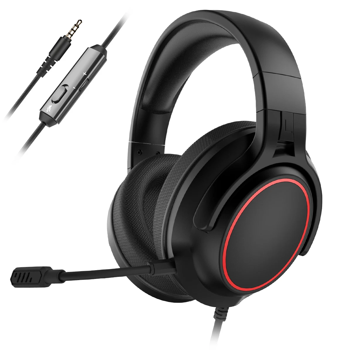 NUBWO N20 фабричное производство, различные 3,5 мм черные проводные наушники, игровые гарнитуры с микрофоном