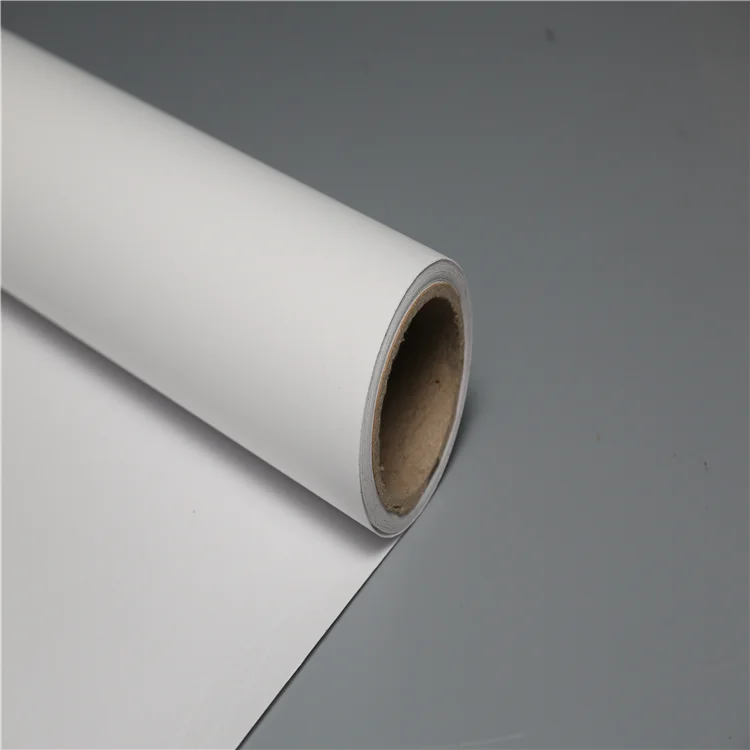 
Self adhesive canvas paper roll for printing polyester material 