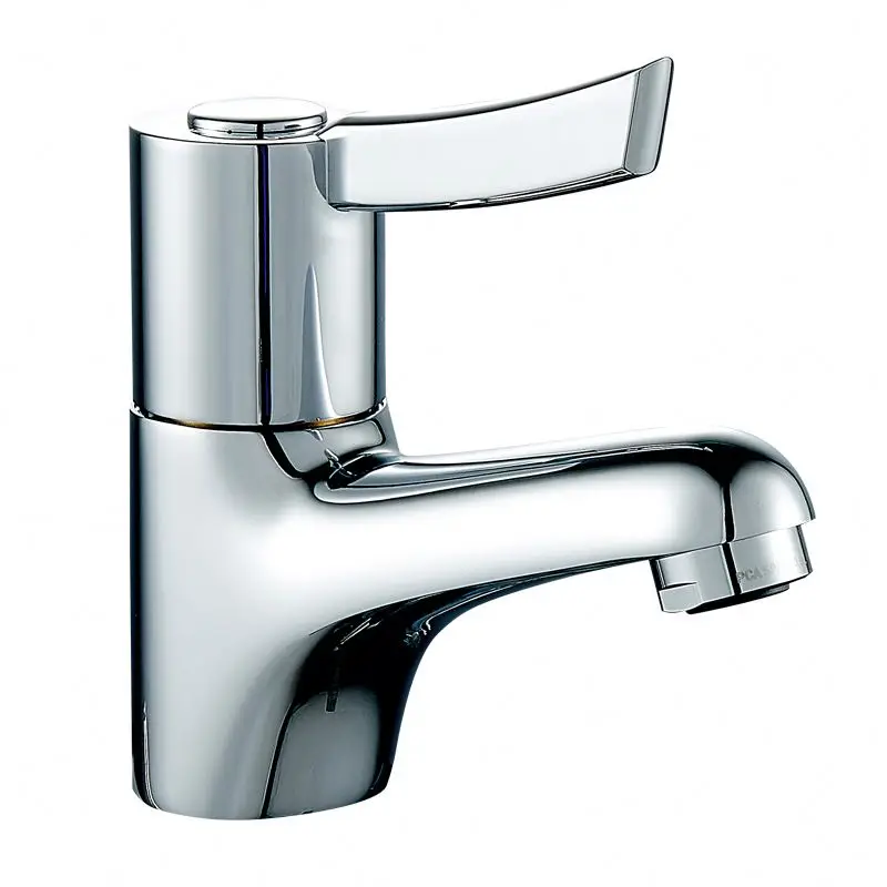 Bathroom Single Lever Chrome Finish Sequential Lever Mono Sink Mixer Basin Tap/Faucet