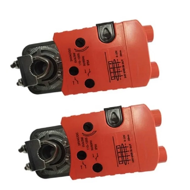 Damper actuator for operating air control dampers in ventilation Torque 40Nm
