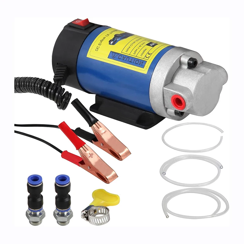 Portable 12V Electric Self-Priming Motor Oil Pump for Car Motorcycle and Boat Engine Oil Transfer Change Pump
