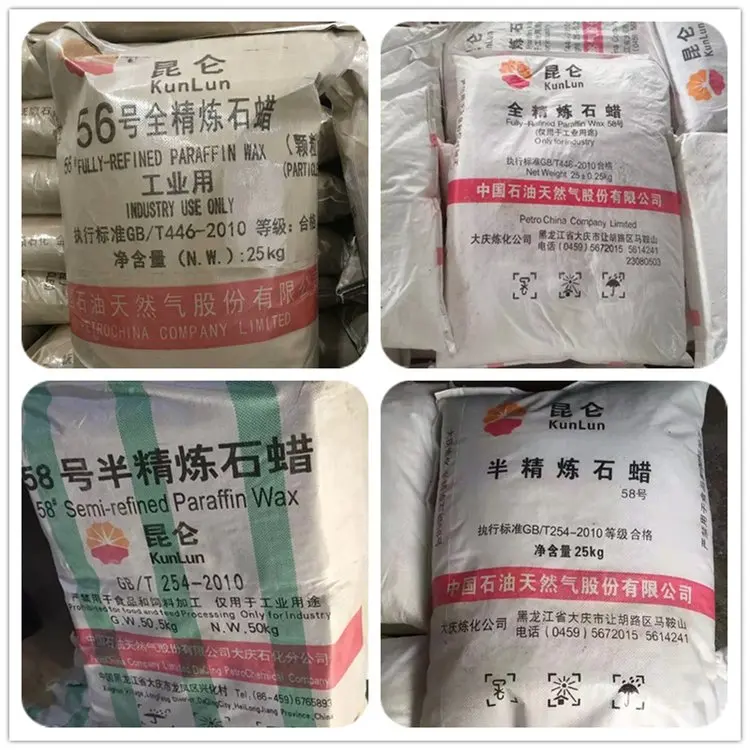 Paraffin Wax China Crude Paraffin Wax 56 58 For Candle Making