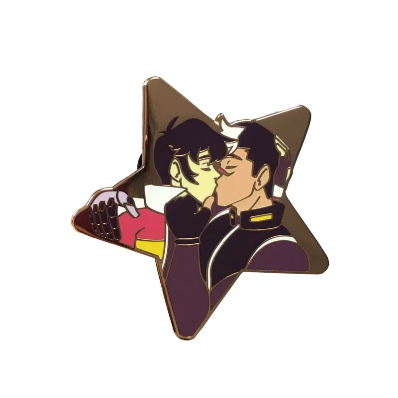 Wholesale Cheap Custom Anime Kpop Badges Metal Hard Enamel Pins China Maker