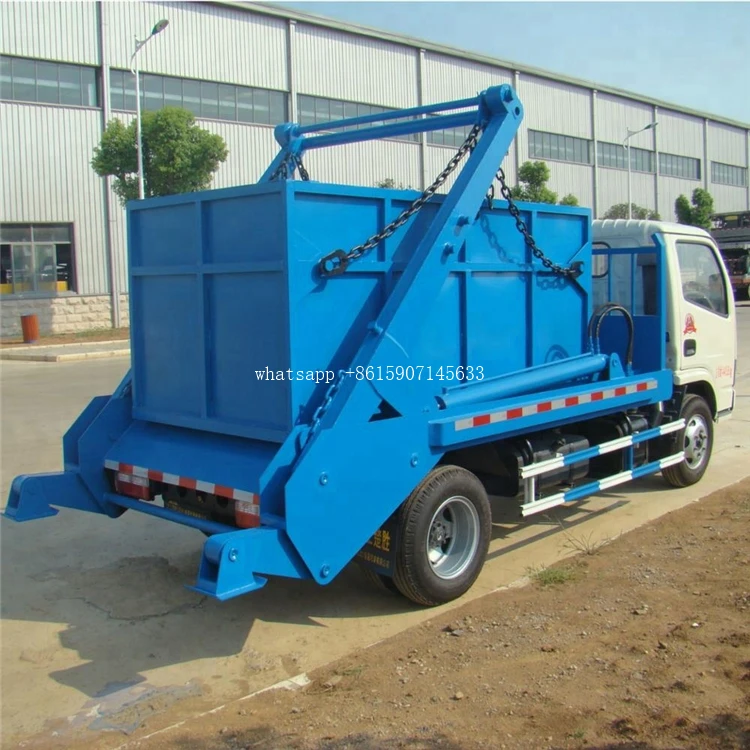 Гидравлическая система DONGFENG DLQ 4x2 4 куб. М поворотный рычаг мусоровоз/подъемный крючок для