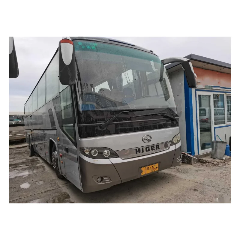 50%Off Free Shipping 53 Seats Transportation Bus Secondhand HIGER KLQ6125 Hot Sale