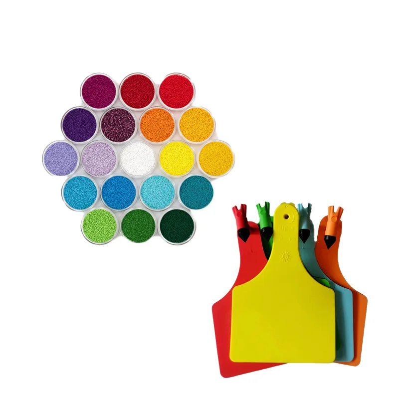 pet ear tag tpu laser marking Laser carving color masterbatch