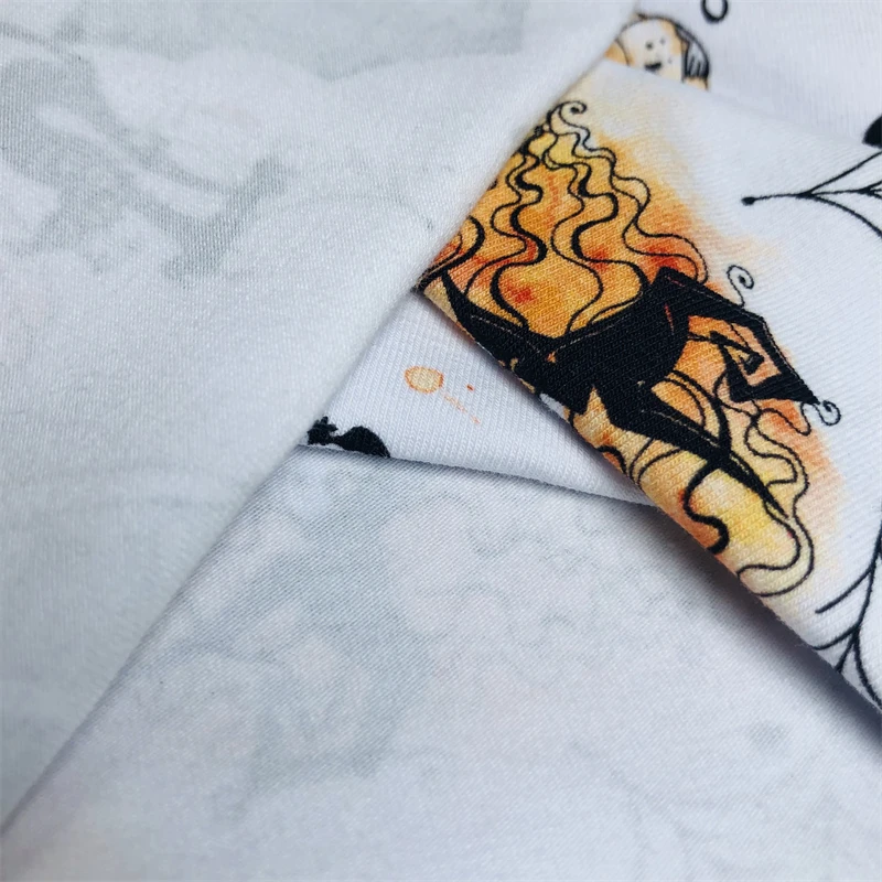 Attractive Price Wholesale Digital Printed Organic Multi Colors 95% Cotton 5% Spandex Cotton Lycra Fabric For Baby