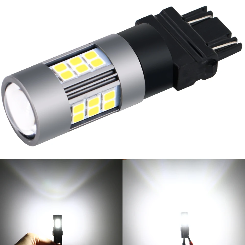 Car Accessories 3157 Led Lights 1157 BAY15D 1156 BA15S T25 T20 7443 Led Turn Signal 2835smd 3157 P27/7w Led Brake Reverse Light