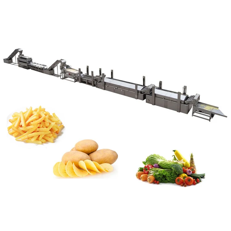 TCA 100kg/h french fries production line freezing machine