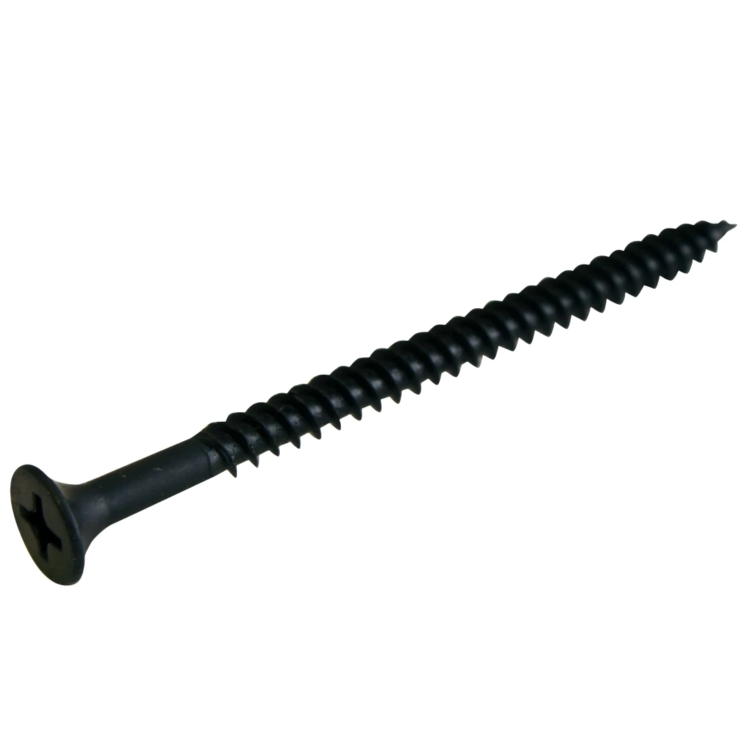 YH Dry wall screw factory stainless steel flat bugle head Gypsum self tapping Drywall screw black phosphated