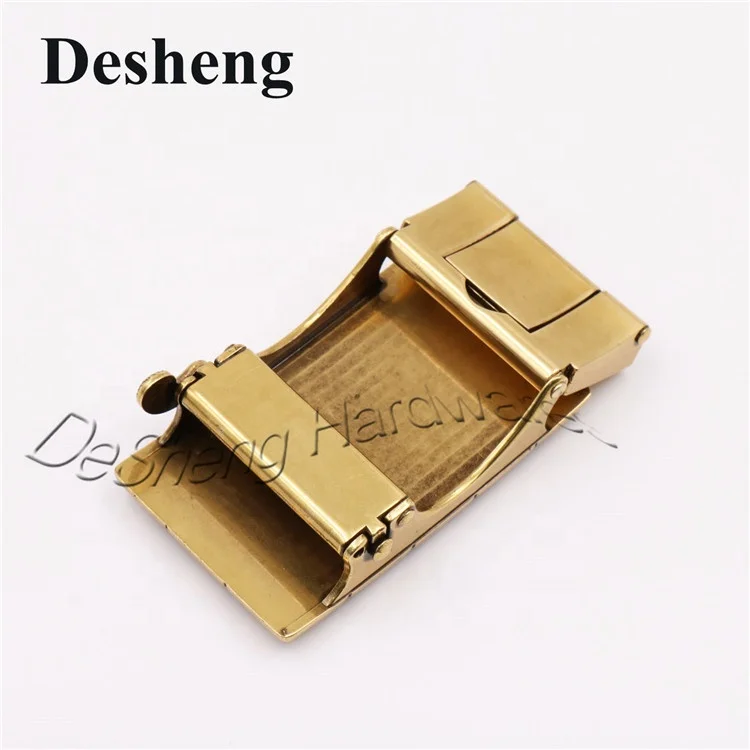 Высококачественные европейские автоматические мужские пряжки для ремня Магнитная пряжка в наличии