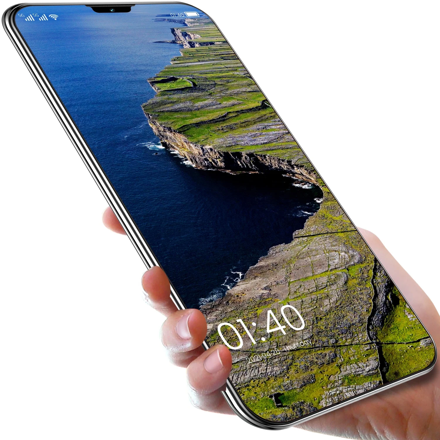 Лидер продаж, смартфон 5G S22 Ultra, полный экран 6,7 дюйма, 16 + 512 ГБ, мобильные телефоны Android с функцией распознавания лица, Оригинальный разблокированный сотовый телефон C