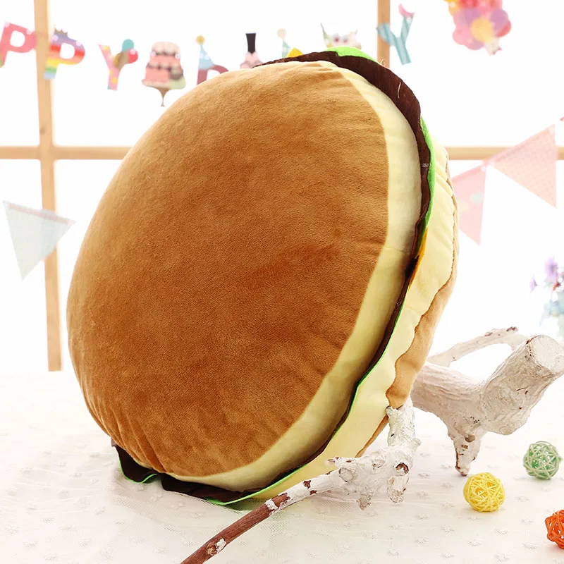 inside out softest plush online handmade bulk buy hamburger food stuffed toy