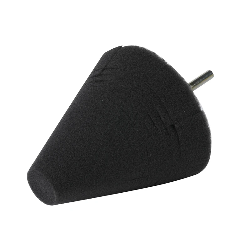 Ifoamtech high quality imported sponge car wheel Hub Drill Buffing Sponge Pads Auto Cone Metal Polish Buffing Polishing Ball