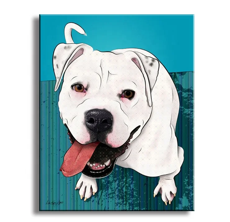  Other paintings can be customized picture wall art hand-painted animal portrait oil painting