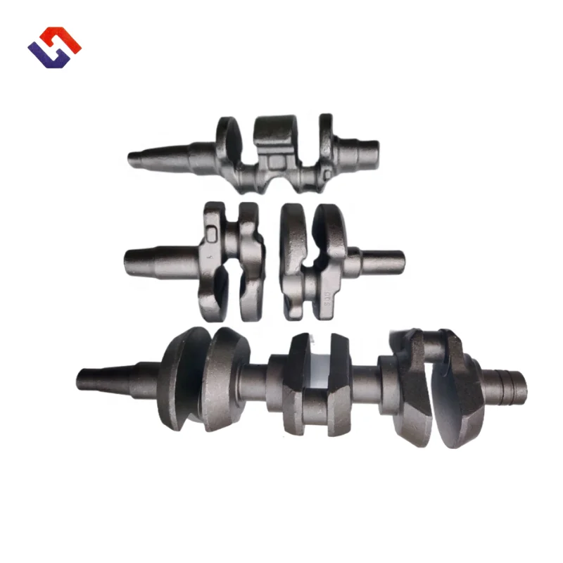 High Quality OEM ODM Motorcycle Auto Engine Parts Forging Steel Crankshaft For Construction Machinery