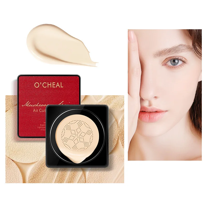 Chinese Red Air Cushion BB Frost Powder waterproof concealer calm makeup and oil controlling liquid foundation