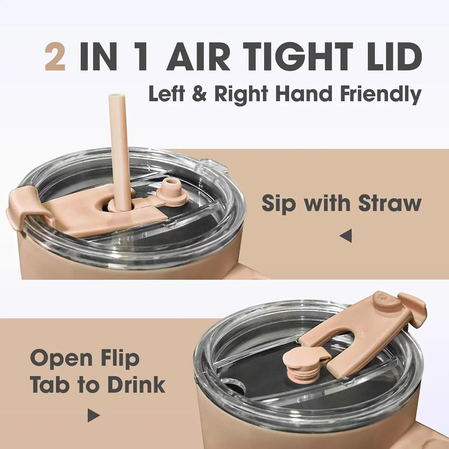 Custom 40oz Tumbler with Handle Insulated Stainless Steel STY Tumbler Cup 40oz Tumbler with Handle