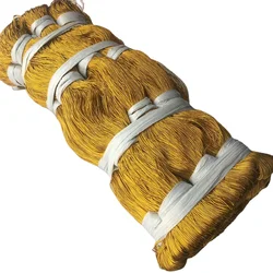 Gold and Silver Metallic String Twisted with Cotton