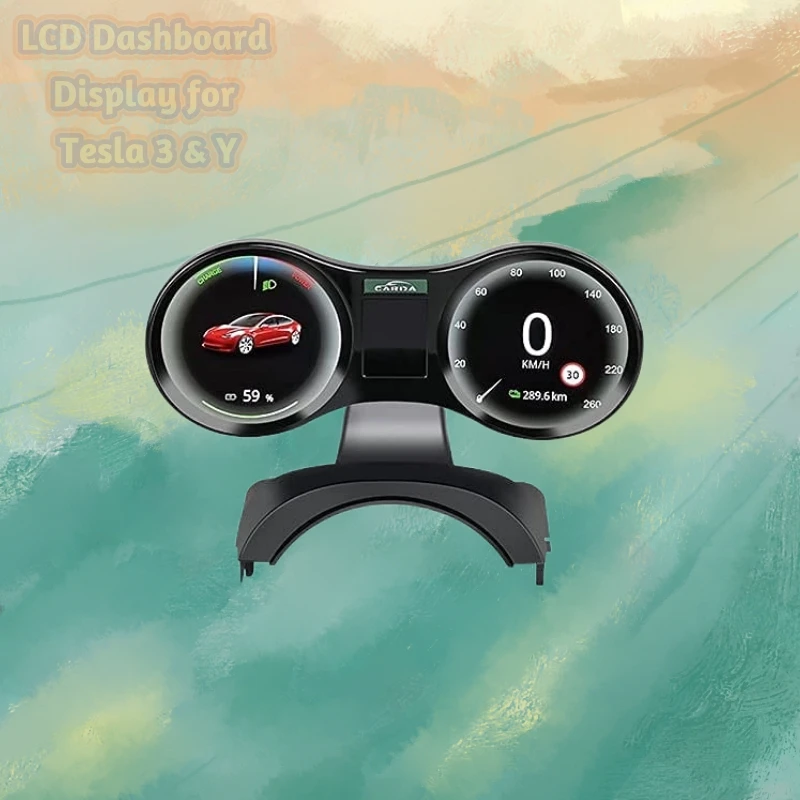 New Product Digital Dashboard Car LCD Head-Up Display LCD Instrument Cluster for Tesla Model 3&Y