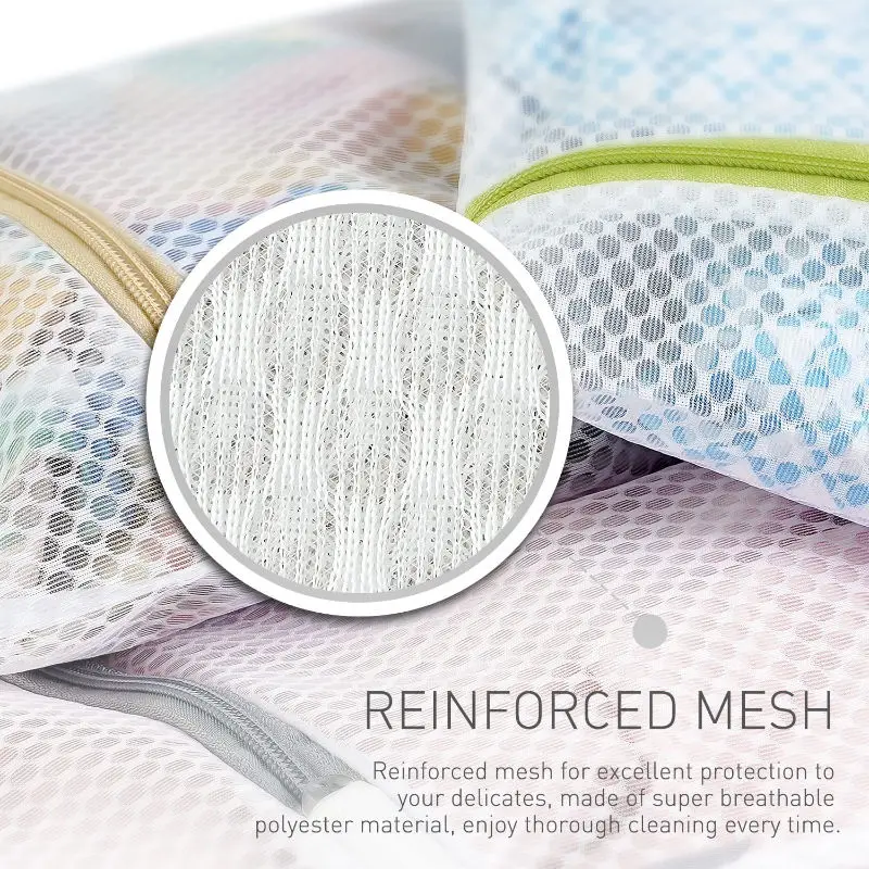 Laundry Washing Bags For Washing Machine Zipper Washable Laundry Bag With Customize Logo