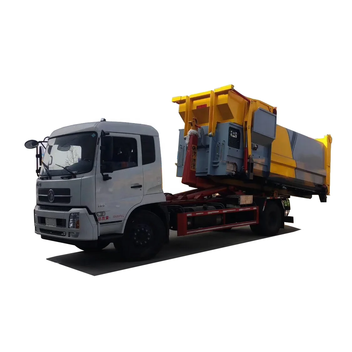 Hot sale 10T 12T 12000 Liters  Hook Lift Refuse /garbage Truck for roll off container