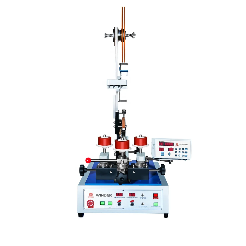 Adopt belt transmission system to ensure smooth and efficient taping process Fully automatic insulation tape wrapping machine