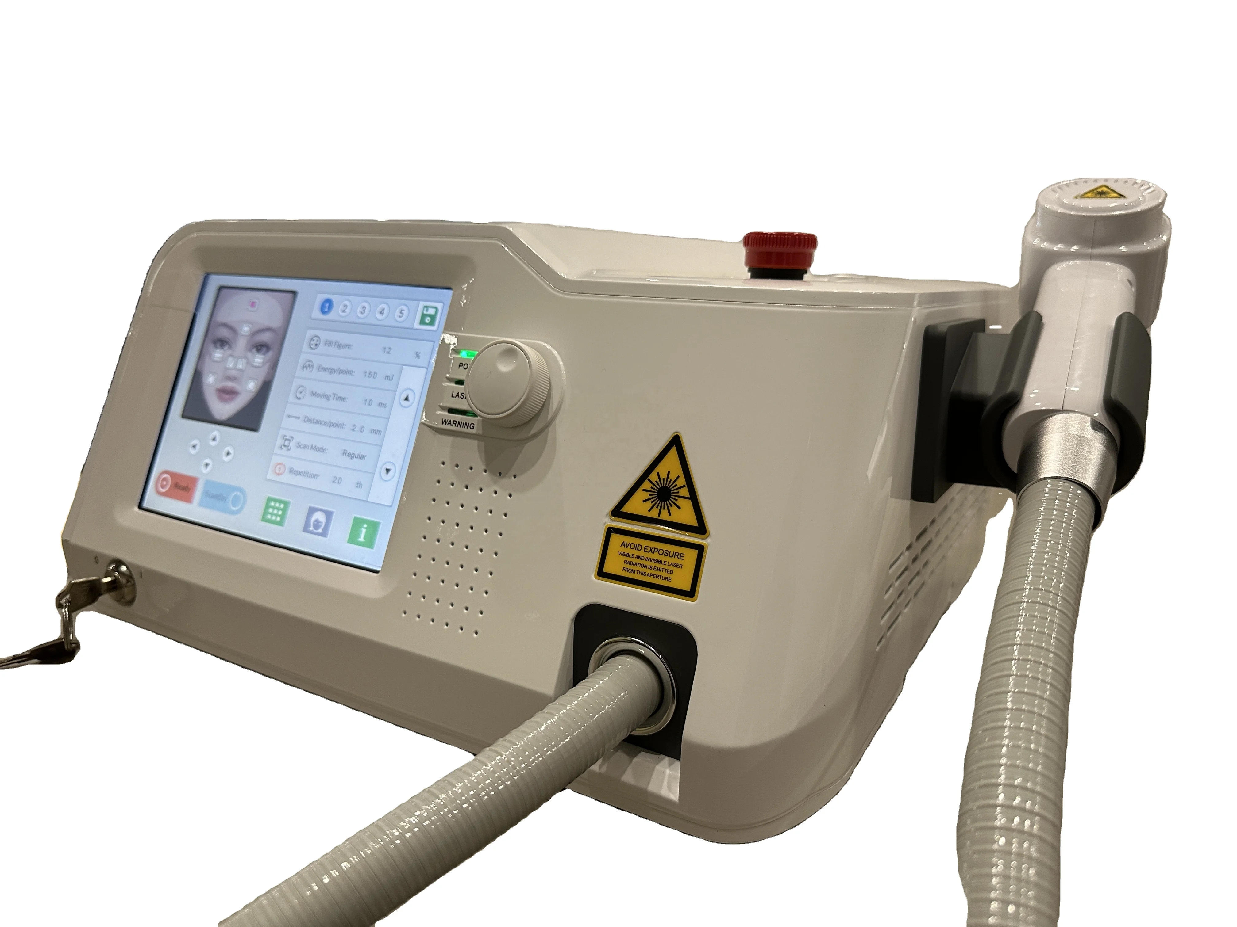 1927nm Fractional Laser Equipment Thulium Laser Fractional 1927nm Laser  Skin Rejuvenation Machines Acne Removal Wrinkle Removal