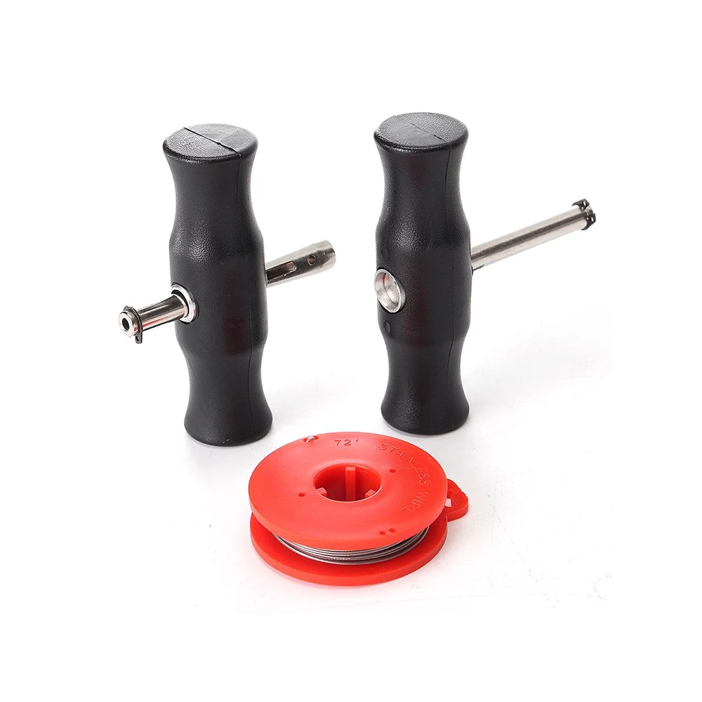 Набор инструментов для удаления лобового стекла автомобиля проволока резки с Т-образной рукояткой