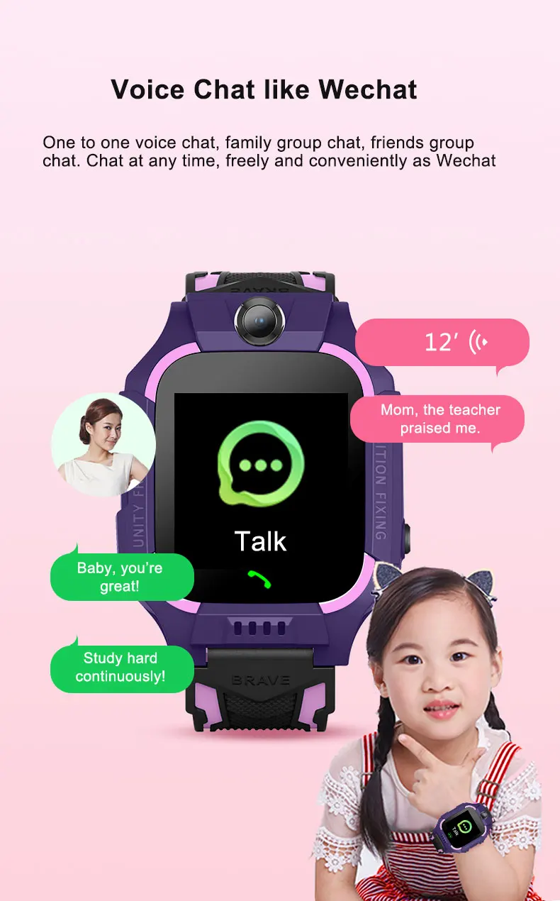 smart watch with sim card touch watch with camera kids watch