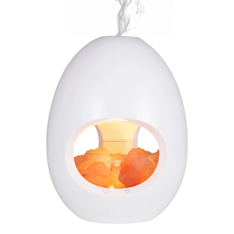 Hot Sale Large Ultrasonic 5V sensor touch night light Hotel 100Ml Mist Humidifier Himalayan Essential Oil Diffuser Himalayan