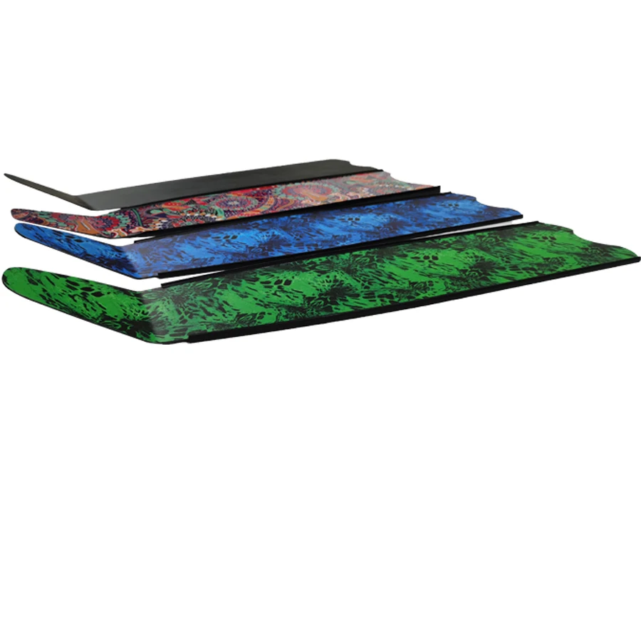 Factory produce high quality custom fins blade  full  carbon fiber free diving fins