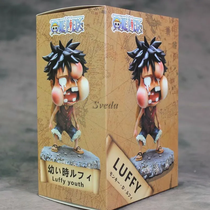  SV-OP060 Горячая Аниме Рисунок ONE PIECE фигурку Луффи Детства луффи