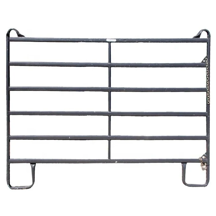 6 Bar Welded Heavy duty Galvanized Corral Panels Cattle Horse Cow Sheep Fence Panels Demountable round yard pens panels