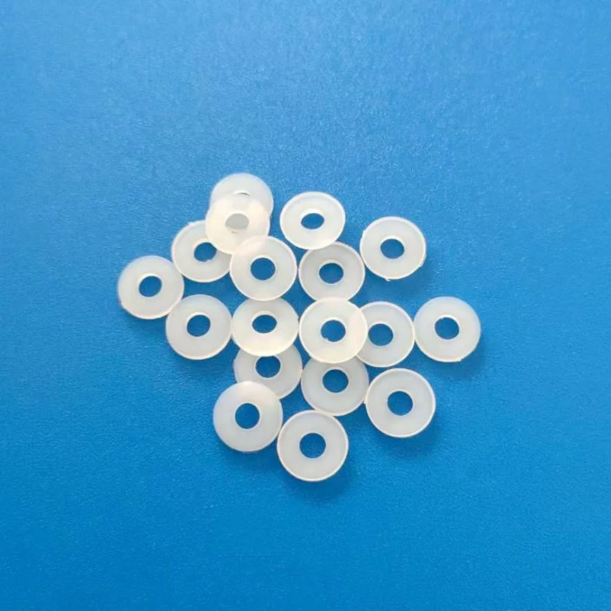 Kaixi customized 8*3.4*1.5mm Nylon gasket nylon washer round thin flat plastic washer with factory price