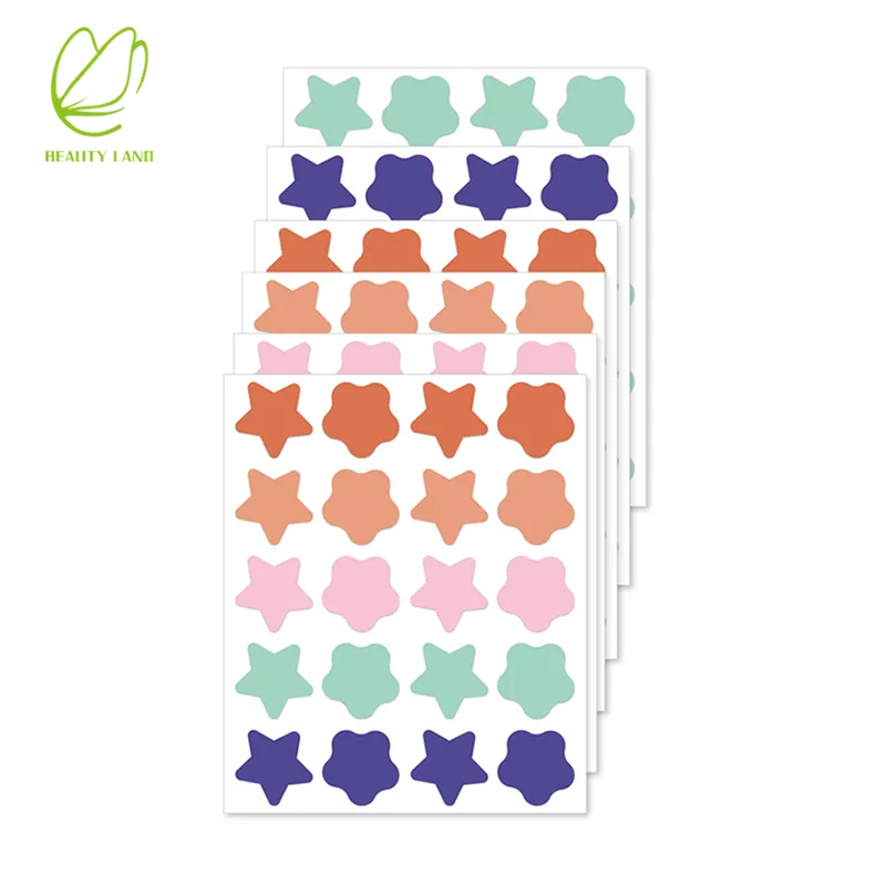 OEM Private Label Funny Festival Anti Acne Pimple Moturizing Salicylic Acid Hydrocolloid Acne Patch