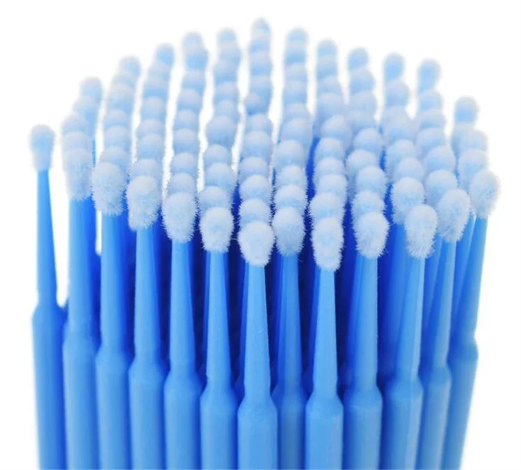Good Sale 100pcs Disposable Dental Microbrush Brush Eyelash Extension Micro Applicator Microbrush