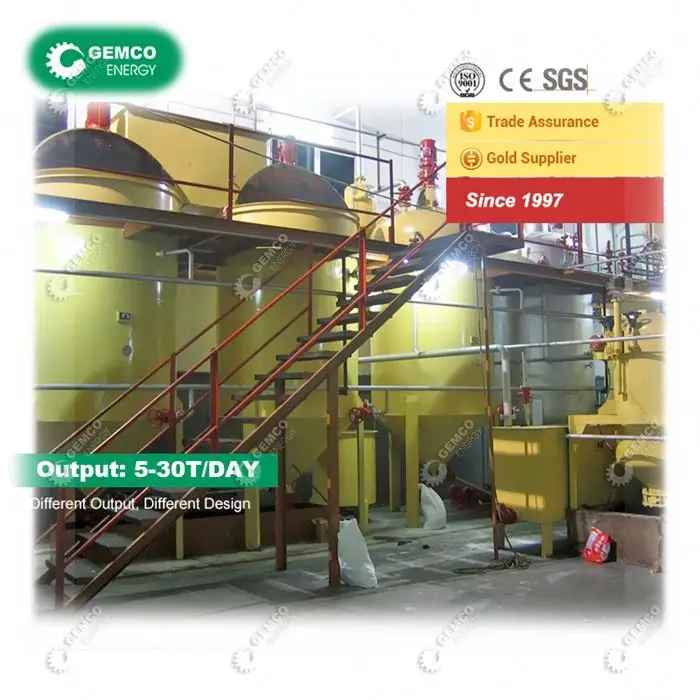 best price small scale palm oil refining machinery sunflower oil double refined machine re refining oil machine
