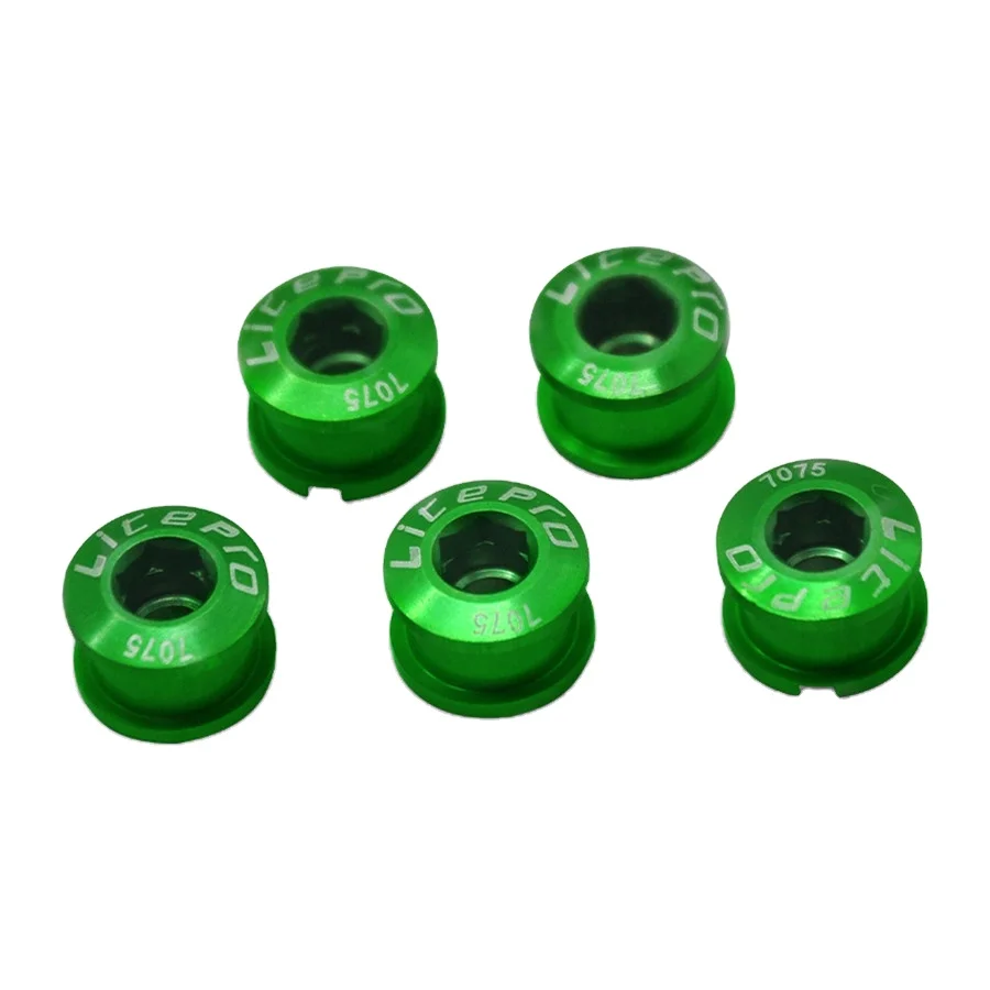 Litepro Single crankset Screws Bolts MTB Mountain Bicycle Disc Snail Chainwheel Parts Accessory Single Crankset Bolt Screw