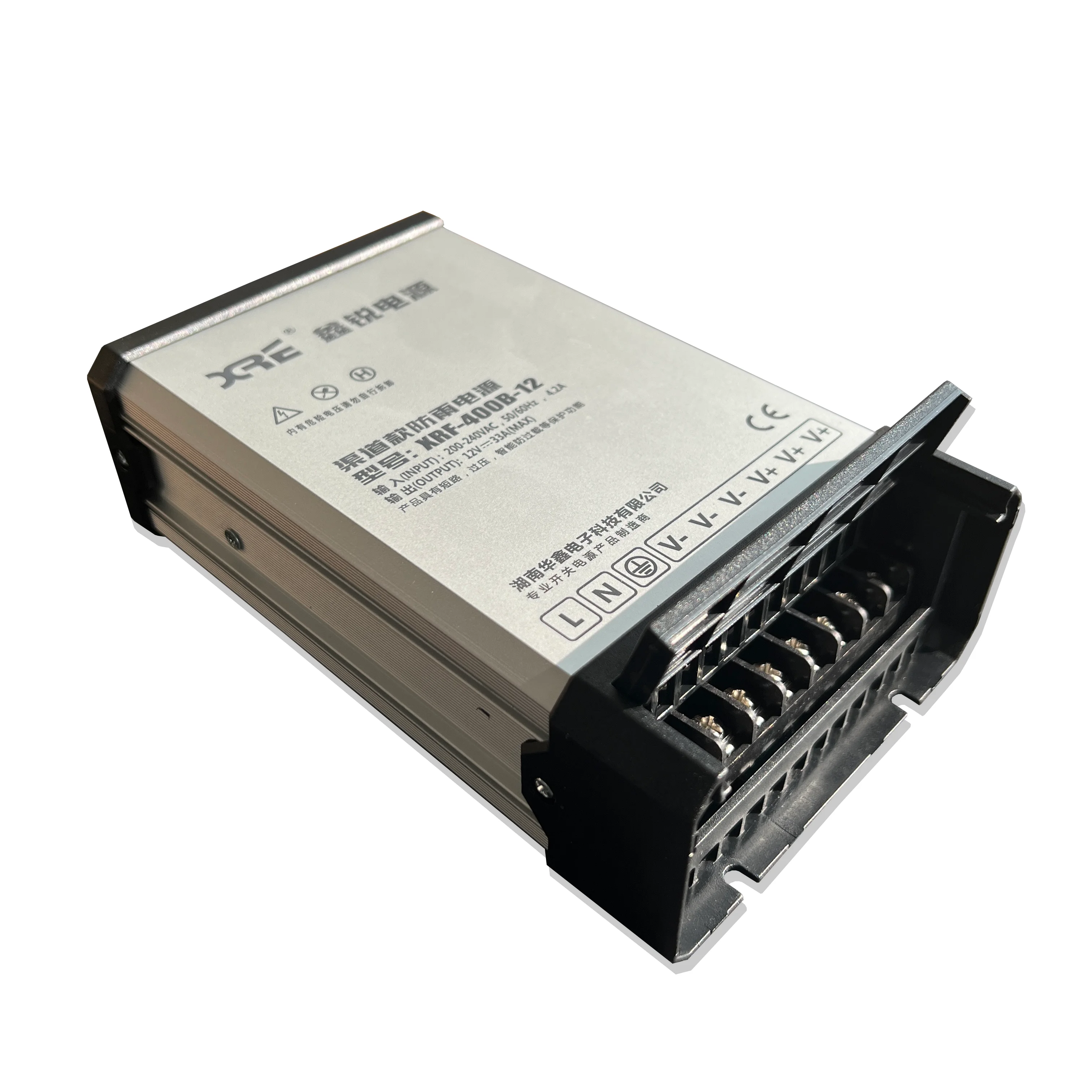 XRF-400B-12(NEW) Economical Outdoor LED switching IP62 ac to dc LED driver for sign 400w rainproof led driver 12v 24v